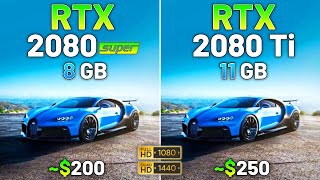 RTX 2080 SUPER vs RTX 2080 Ti  Test in 10 Games in 2024 [upl. by Cornwall]