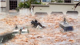 south africa floods viral videos  monster flash floods hit Western Cape  Cape town flooding today [upl. by Kaye]