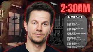 Mark Wahlbergs INSANE Daily Routine [upl. by Yruama409]