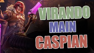 VIRANDO MAIN CASPIAN  Paladins Ranked Gameplay [upl. by Dnomsaj]