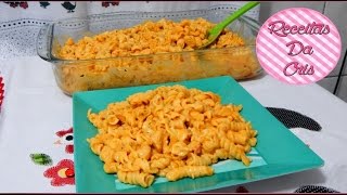 MACARRÃO COM FRANGO NA PANELA DE PRESSÃO  RECEITAS DA CRIS [upl. by Jephthah949]