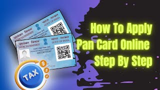 How to apply pan card online step by step 2024 [upl. by Siegler]