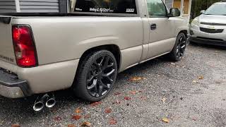 Silverado Btr cam with corsa exhaust [upl. by Blondelle]