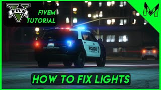 HOW TO FIX Broken Lights with NVE in FiveM Natural Vision Evolved Installation Tutorial [upl. by Tonneson]