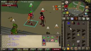 CADEN OSRS HIGH RISK PK VIDEO  25B LOOT [upl. by Acimad]