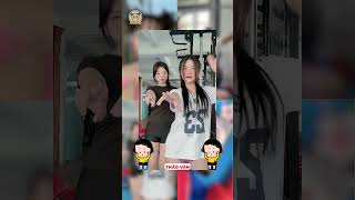 Ai hay tập gym ở công ty nhất Chị Kính Đố Vui chịkínhđốvui shorts gãytv [upl. by Otsirc]