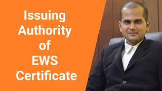 Who is the Issuing Authority of EWS Certificate [upl. by Isoj433]