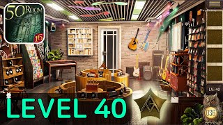 Can You Escape The 100 Room 16 Level 40 Walkthrough 50 Rooms 16 [upl. by Ethelind]