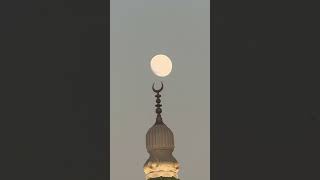 Moon was crossing Kaba🕋 Subahan’Allah [upl. by Attenod]