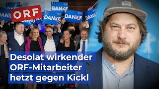 Desolat wirkender ORFMitarbeiter hetzt gegen Kickl und die FPÖ [upl. by Charyl]