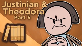 Byzantine Empire Justinian and Theodora  Impossible Burden of Fate  Extra History  Part 5 [upl. by Eilac]