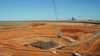 Fortescue Metals Group FMG Train unloader timelapse November 2011 [upl. by Nnairahs206]