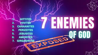 7 Enemies of God 🔥  Things you should know amp Beware of‼️ [upl. by Chalmers]