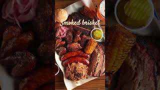 Brisket is a delicious meat delicacy smoked smokedbrisket brisket texas beef [upl. by Jamaal]