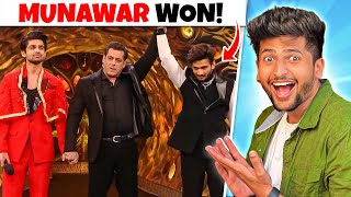 MUNAWAR FARUQUI  THE EXPECTED WINNER OF BIGGBOSS 17  RAJAT PAWAR [upl. by Anaid]