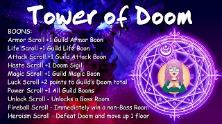 Gems of War  Purple Tower of Doom Teams for the Week of November 7 2022 [upl. by Salema519]