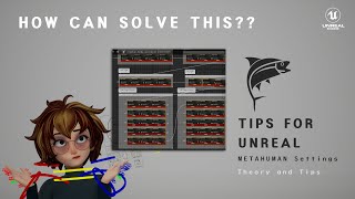 TunaMetaPack  Tips for Metahuman Unreal Settings [upl. by Eelarbed]