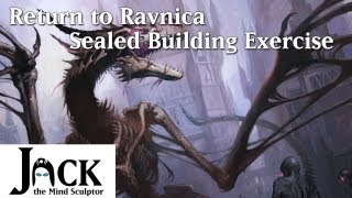 Magic The Gathering MTG  Return to Ravnica RTR Sealed Exercise [upl. by Ennahtur]