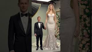 The Unforgettable Wedding of the Worlds Tallest Woman  Tall Girlfriend [upl. by Aydiv]