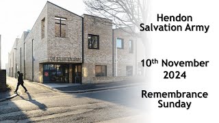 Hendon SA  Remembrance Sunday 10th November 2024 [upl. by Dnalel]