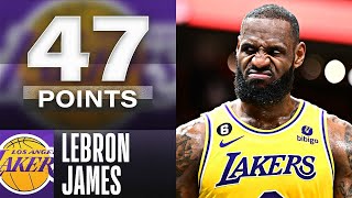 LeBron James Drops SEASONHIGH 47 PTS On His Birthday  December 30 2022 [upl. by Deery]