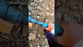 Mini sprinkler farming work ytstudio ytshortsvideo motor pump agriculture [upl. by Anyl]