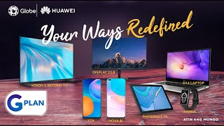 Enjoy exclusive bundles from Huawei with GPlan [upl. by Nirihs]