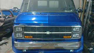 chevy g20 custom van restoration and customizing [upl. by Alexia]