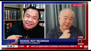 Manuel Mejorada with Thinking Pinoy  Paano Nalutas ang Isyu Tungkol sa P35 billion project [upl. by Nibbor]