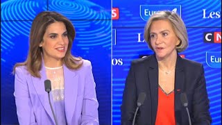 Valérie Pécresse dans le Grand RendezVous Europe 1 Cnews du 13 mars 2022 intégrale [upl. by Fransen]