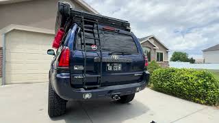 4R Customs All New 4th Gen 4Runner LED Tail Lights [upl. by Ilyse]