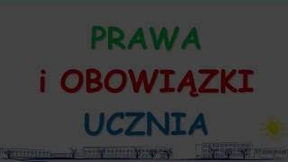 Prawa i obowiązki ucznia [upl. by Kcirtemed]