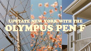 SHOOTING WITH THE OLYMPUS PEN F IN UPSTATE NEW YORK [upl. by Okimik907]