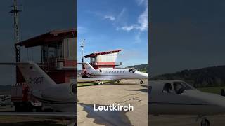 Doppeldecker Leutkirch Flugplatz airport flying airplane [upl. by Lrae]