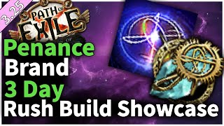 Penance Brand Of Dissipation Carried My BPL Sanctum Runs  PoE 325 Build Guide Showcase [upl. by Aigneis761]