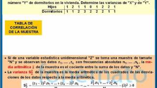 Variable estadística bidimensional Tabla de correlación Ejercicio [upl. by Valentin]