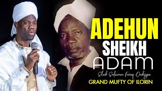 ADEHUN SHEIK ADAM  Fadeelat Sheikh Sulaimon Faruq Onikijipa AlMiskin Bilah Grand Mufty of Ilorin [upl. by Aicxela]