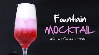 How to Make Soda Fountain Mocktail Party Drink Recipe by Cooking Simplified [upl. by Nomit427]