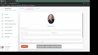 Profilbild in WebUntis ändern [upl. by Goer863]