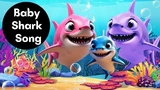 Baby Shark Song  Nursery Rhyme  Baby Sensory [upl. by Sutphin]