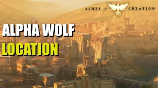 Alpha Wolf Location Ashes of Creation [upl. by Tareyn153]