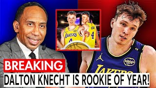 Rookie of the Year Dalton Knecht The Lakers 2nd LeBron [upl. by Cristabel]