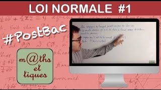 Utiliser la loi normale  PostBac [upl. by O'Mahony246]