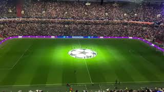 AJAX  DORTMUND 40 Champions League Opkomst Vlaggetjes [upl. by Nilatak]