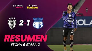 Independiente Del Valle 2  1 CS Emelec  Resumen Fecha 6  2da Etapa  LigaPro Ecuabet [upl. by Pinebrook]