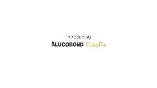 ALUCOBOND® EasyFix™ [upl. by Lemaceon]