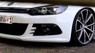 VW Scirocco on Audi RS5 RIMS  MFS MEDIA ♠ [upl. by Llerod286]