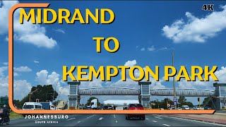 Driving from Midrand to Kempton Park Johannesburg  South Africa [upl. by Darline]