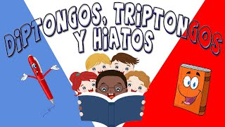 ¿Qué son los diptongos explicado para niños [upl. by Ahsienom755]