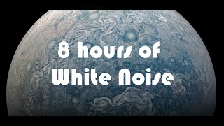 WHITE NOISE  Sound of Lightning on Jupiter  Meditation Baby Sleeping Studying [upl. by Buddy]